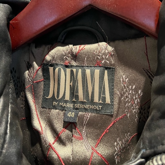 Excellent Quality Swedish Women’s Leather Jacket designed by Marie Serneholt. - Picture 3 of 4